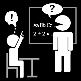 raise finger: answer